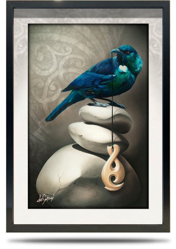 Gentle Melody - A2 Framed Canvas Print