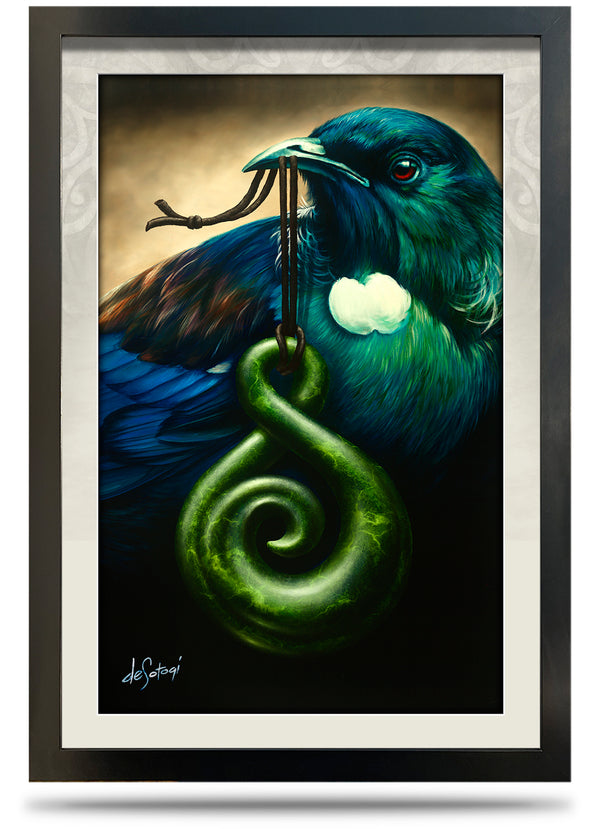 Harmony - 24"x36" Framed Canvas Print