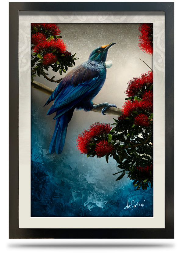 Height of Summer - 24"x36" Framed Canvas Print