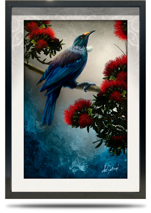 Height of Summer - A2 Framed Canvas Print