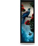 11"x33" Framed Canvas Print - Height of Summer