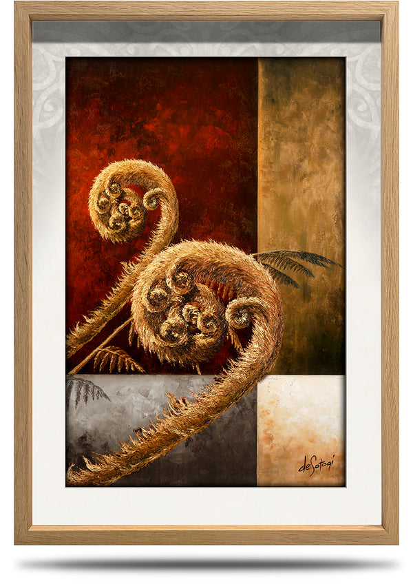 Into the Light - A2 Framed Canvas Print
