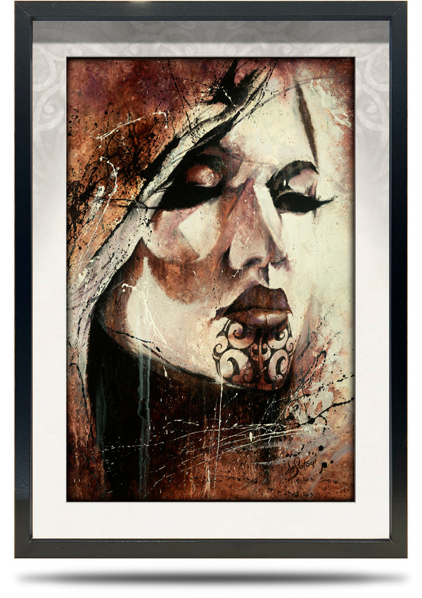 Irirangi - A2 Framed Canvas Print