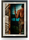 24"x36" Framed Canvas Print - Matai