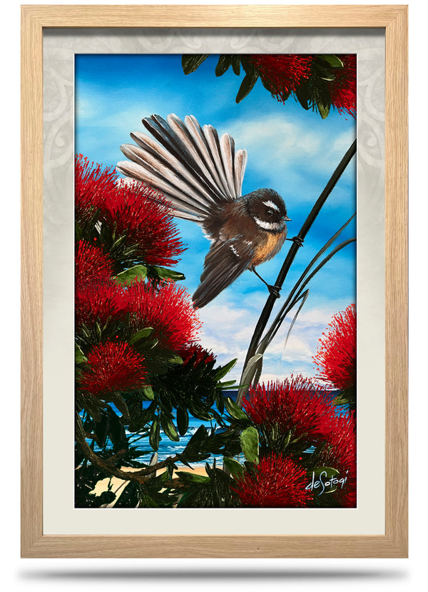 Fleeting Moment - 24"x36" Framed Canvas Print