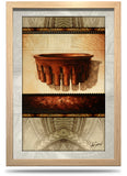 24"x36" Framed Canvas Print - Floating Kava