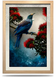 24"x36" Framed Canvas Print - Height of Summer