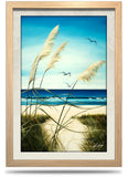 24"x36" Framed Canvas Print - Summers End