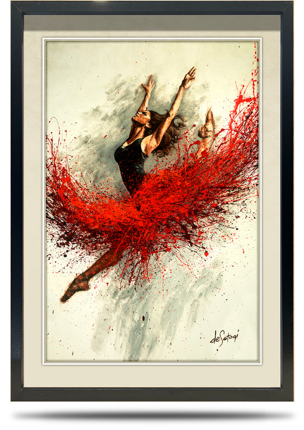 Obsession - A2 Framed Canvas Print