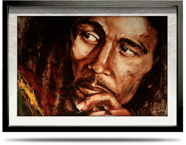 One Love - A2 Framed Canvas Print