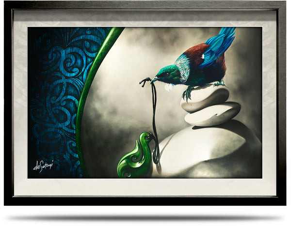 Pillar of Reason - A2 Framed Canvas Print