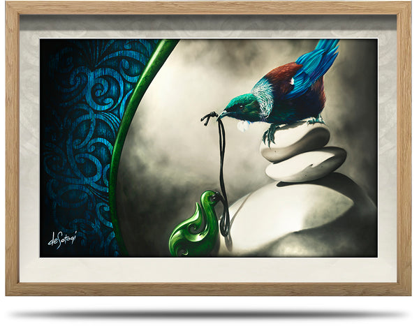 Pillar of Reason - A2 Framed Canvas Print