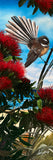 Piwakawaka Pohutukawa - Canvas Print