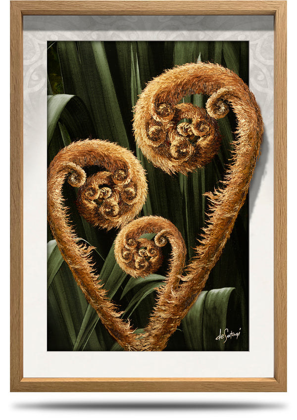 Prosperity - A2 Framed Canvas Print