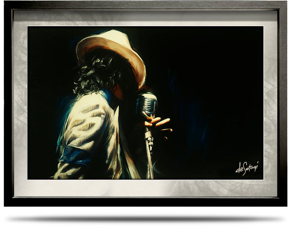 Smooth - A2 Framed Canvas Print