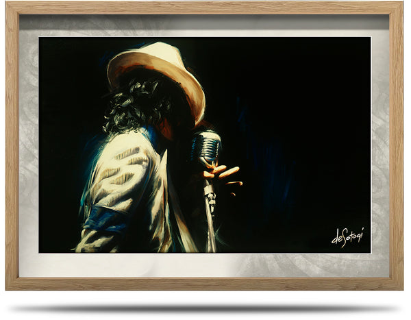 Smooth - A2 Framed Canvas Print