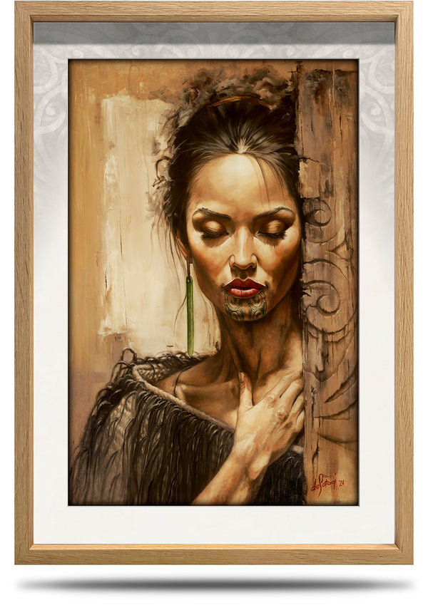 Solace - A2 Framed Canvas Print