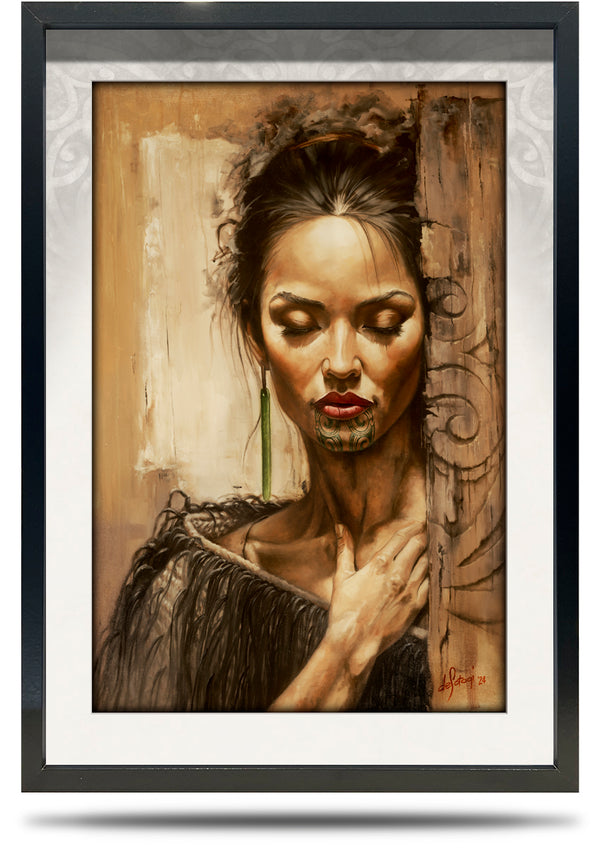 Solace - A2 Framed Canvas Print