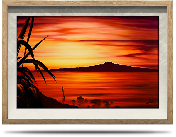 Still Dawn - A2 Framed Canvas Print
