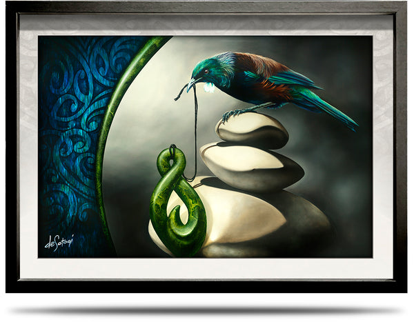 Sudden Chances - A2 Framed Canvas Print