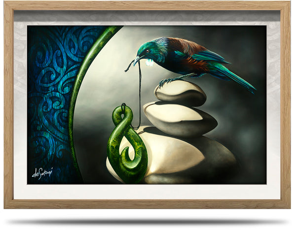 Sudden Chances - A2 Framed Canvas Print