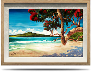 A2 Framed Canvas Print - Summer