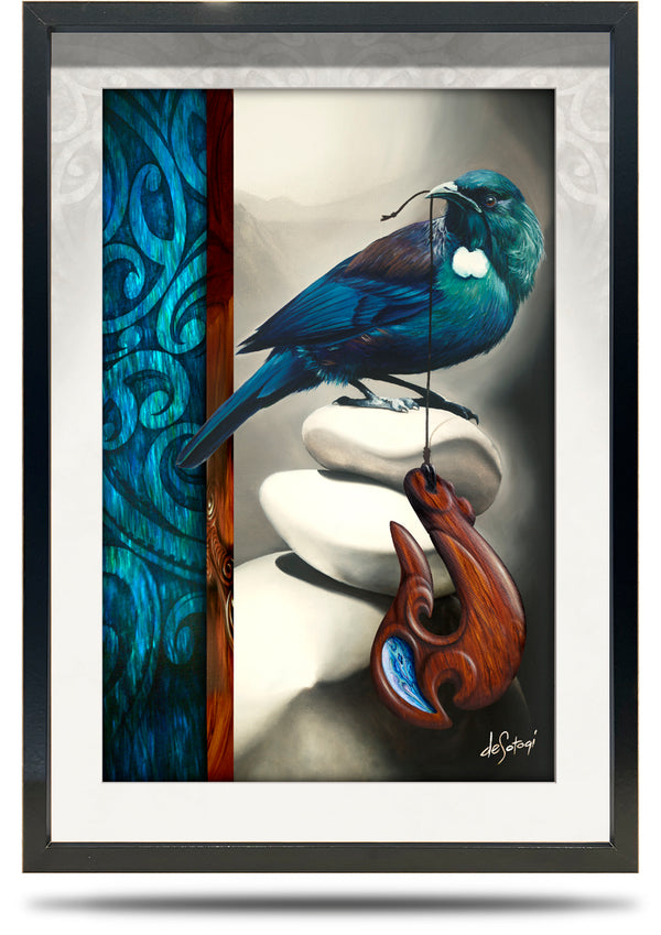 Tranquility - A2 Framed Canvas Print