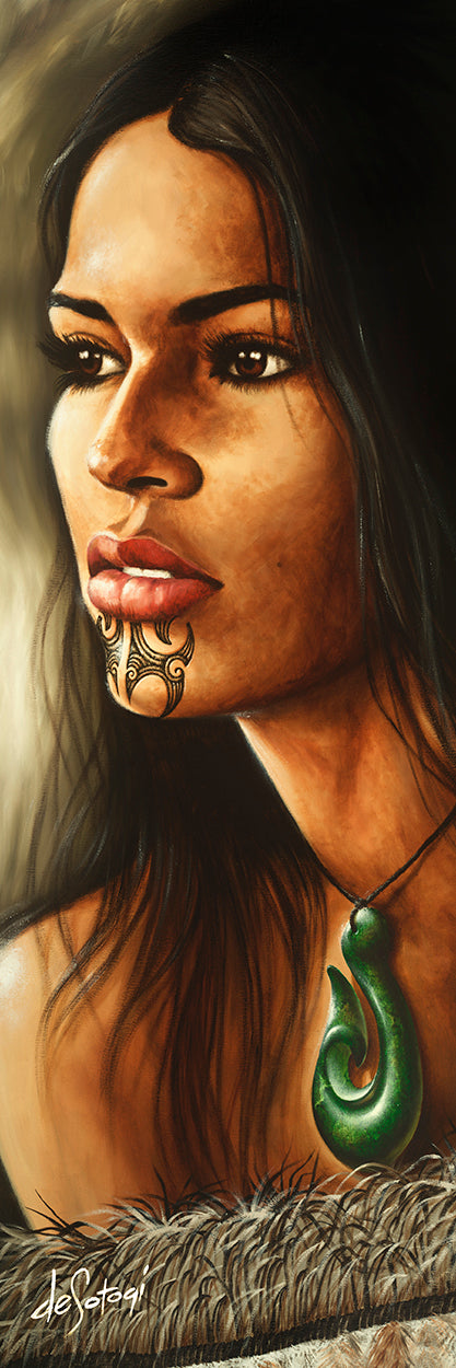 Anahera (Angel) - Canvas Print