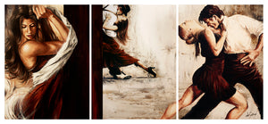 Breathless - Canvas Triptych Print