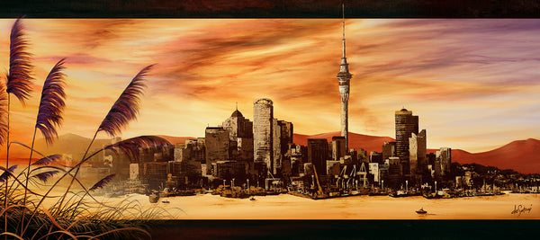 City Dawn - Canvas Triptych Print