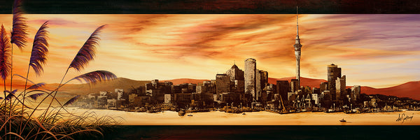 City Dawn - Canvas Print
