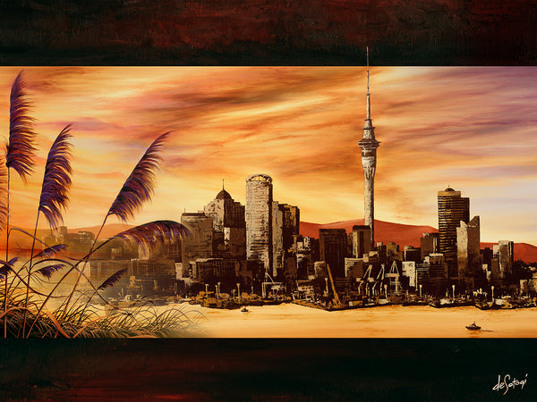 City Dawn - Canvas Print