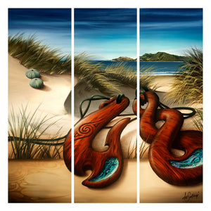 Echoes of the Land - Canvas Triptych Print
