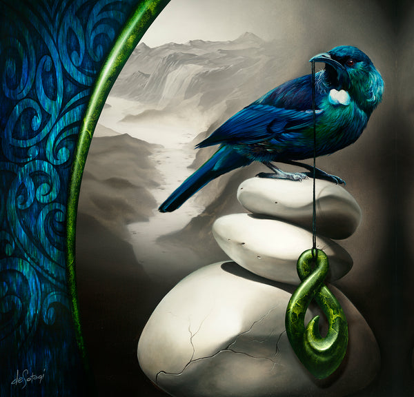 Lonesome Shadows - Canvas Triptych Print