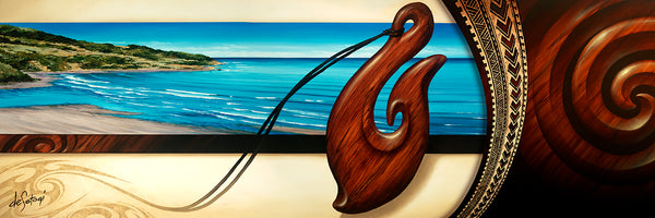 Manu Bay - Canvas Print