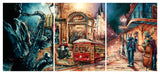 New Orleans - Canvas Triptych Print