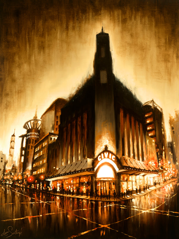 Opening Night - Canvas Print