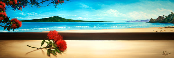 Pohutukawa Splendour - Canvas Print