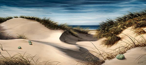 Sanddune Shadows - Canvas Triptych Print