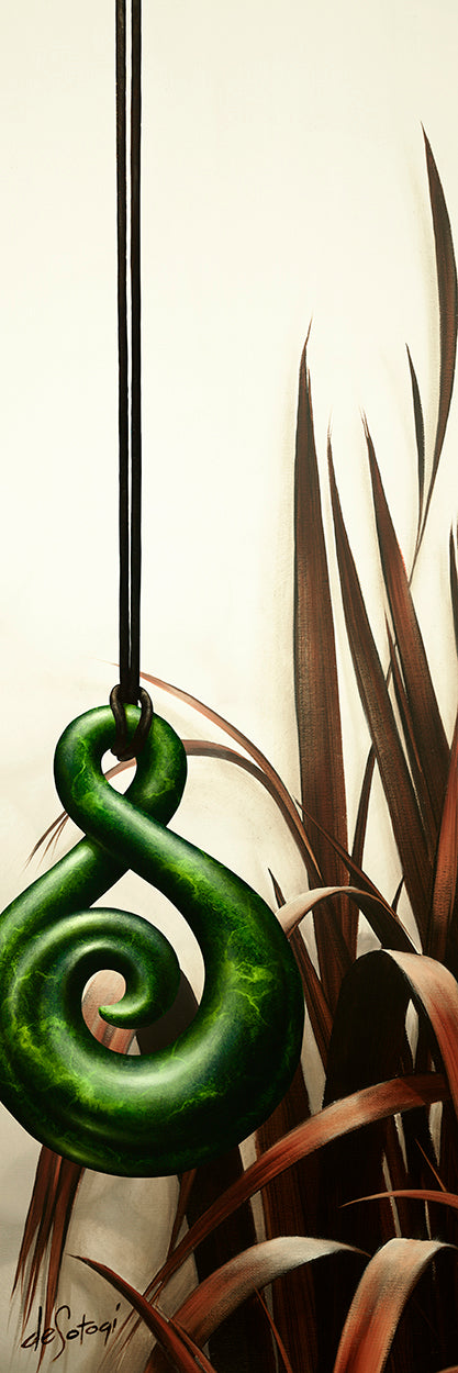 Shade of Jade - Canvas Print