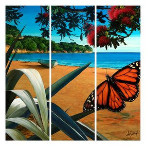 Summer's Day - Canvas Triptych Print