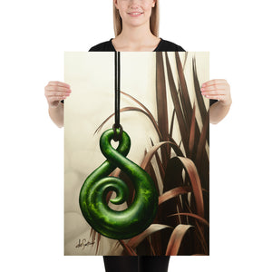 Fine Art Paper Print - Shade of Jade