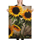 Fine Art Paper Print - Sunflower Splendour