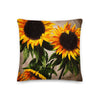 Square Pillow - Sunflower Splendor
