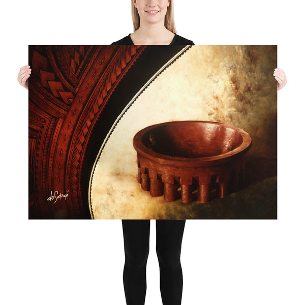 Fine Art Paper Print - Kava Ceremony
