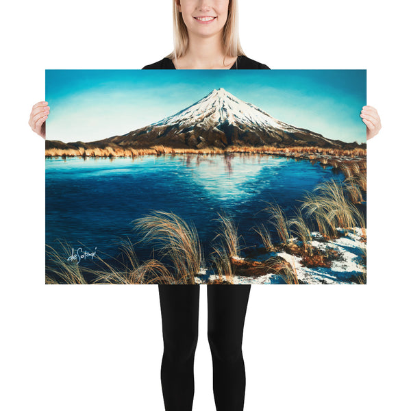 Fine Art Paper Print - Mt Taranaki