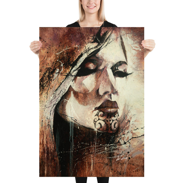 Fine Art Paper Print - Irirangi (Spirit Voice)