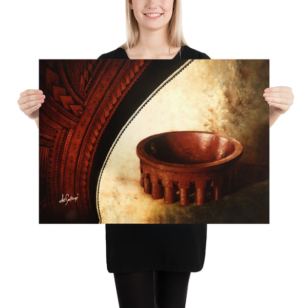 Fine Art Paper Print - Kava Ceremony