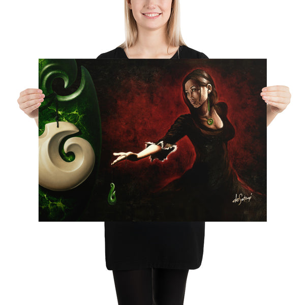 Fine Art Paper Print - The Gift