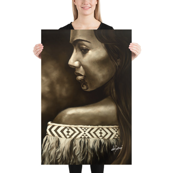 Fine Art Paper Print - Wahine
